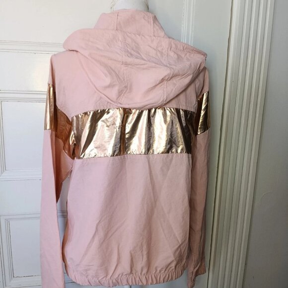 Ashley Sunrise Collection Pink Gold Full Zip Lightweight Jacket - Picture 4 of 8